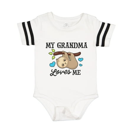 Inktastic My Grandma Loves Me with Sloth and Hearts Gift Baby Boy or Baby Girl Bodysuit
Inktastic My Grandma Loves Me with Sloth and Hearts Gift Baby Boy or Baby Girl Bodysuit
