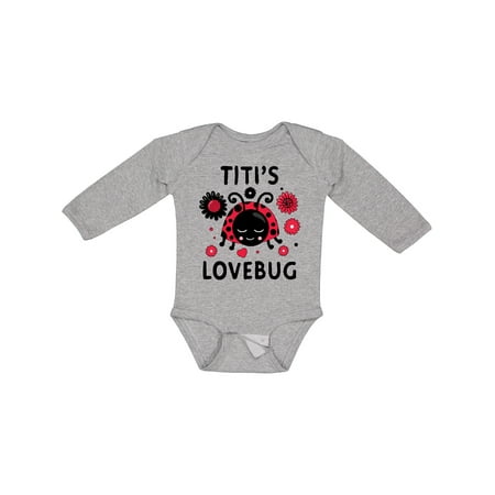 Inktastic Valentine s Day Titi s Lovebug Gift Baby Boy or Baby Girl Long Sleeve Bodysuit
Inktastic Valentine s Day Titi s Lovebug Gift Baby Boy or Baby Girl Long Sleeve Bodysuit