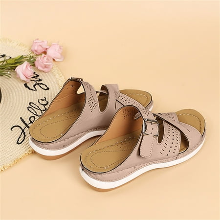 Aayomet Flat Sandals for Women Women s Toe Summer Flat Bottom Slippers And Sandals Open Spring Mouth Shallow Women s sandals Pink 9.5
Aayomet Flat Sandals for Women Women s Toe Summer Flat Bottom Slippers And Sandals Open Spring Mouth Shallow Women s sandals Pink 9.5