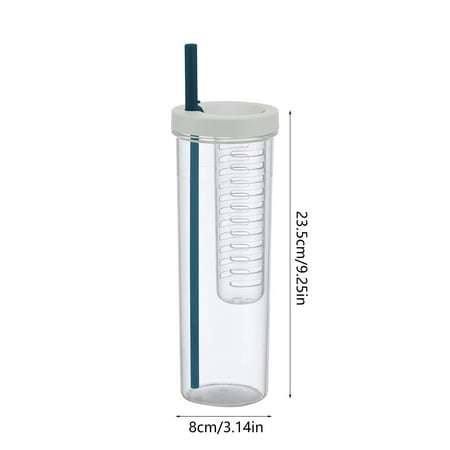 Djiypn High Value Cup Folding Straw Tea Separator Water Bottle Portable Dropresistant Water Bottle Plastic Blue
Djiypn High Value Cup Folding Straw Tea Separator Water Bottle Portable Dropresistant Water Bottle Plastic Blue