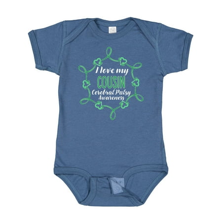 Inktastic I Love My Cousin Cerebral Palsy Awareness Gift Baby Boy or Baby Girl Bodysuit
Inktastic I Love My Cousin Cerebral Palsy Awareness Gift Baby Boy or Baby Girl Bodysuit
