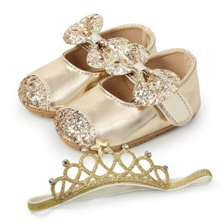 SYNPOS Clasp PU Leather Bowknot Prewalkers Infant Crib Shoes Princess Wedding Dress Shoes Toddler Walking Shoes Baby Girls Mary Jane Flats Soft Non-Slip Sole
SYNPOS Clasp PU Leather Bowknot Prewalkers Infant Crib Shoes Princess Wedding Dress Shoes Toddler Walking Shoes Baby Girls Mary Jane Flats Soft Non-Slip Sole
