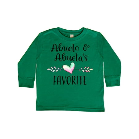 Inktastic Abuelo and Abuelas Favorite- Heart Grandchild Gift Toddler Boy or Toddler Girl Long Sleeve T-Shirt
Inktastic Abuelo and Abuelas Favorite- Heart Grandchild Gift Toddler Boy or Toddler Girl Long Sleeve T-Shirt