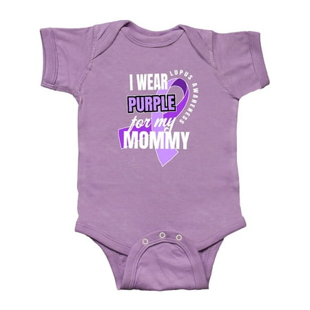 Inktastic I Wear Purple For My Mommy Lupus Awareness Gift Baby Boy or Baby Girl Bodysuit
Inktastic I Wear Purple For My Mommy Lupus Awareness Gift Baby Boy or Baby Girl Bodysuit