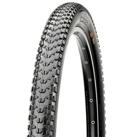 Maxxis Ikon Triple Compound EXO Tubeless Ready Folding Bead 120TPI Bike Tire (Black - 27.5 x 2.20)