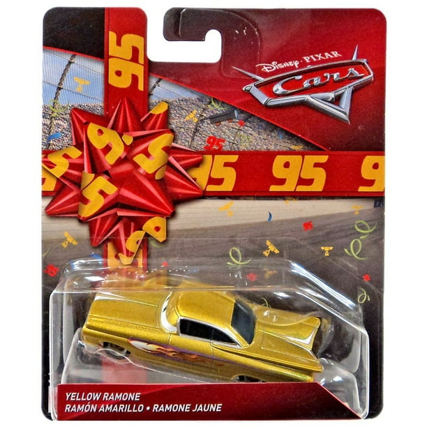 Disney Cars Birthday Series Yellow Ramone Diecast Car
