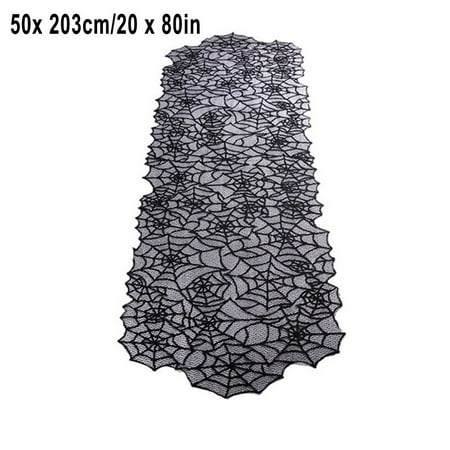 JINGT Halloween Indoor Decorations Spider Web Lace Table Runner for Home Party Kitchen C
JINGT Halloween Indoor Decorations Spider Web Lace Table Runner for Home Party Kitchen C