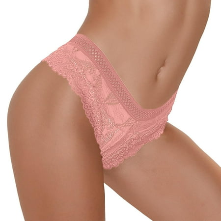Women S Panties Sexy Solid Color Lace Lace Empty Lace Thong Briefs Womens Underwear
Women S Panties Sexy Solid Color Lace Lace Empty Lace Thong Briefs Womens Underwear