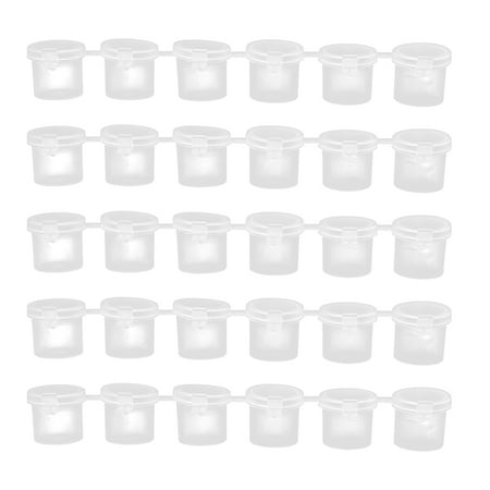 5 Sets Empty Paint Pots Watercolor Paint Strips Clear Pigment Storage Container
5 Sets Empty Paint Pots Watercolor Paint Strips Clear Pigment Storage Container