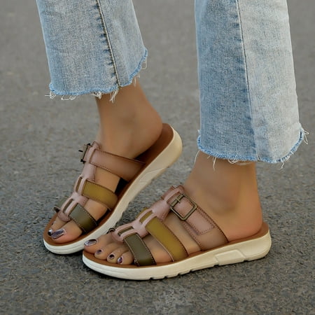 Aayomet House Slippers Women Summer Slip On Casual Open Toe Wedges Soft Bottom Breathable Shoes Sandals Slippers Yellow 8.5
Aayomet House Slippers Women Summer Slip On Casual Open Toe Wedges Soft Bottom Breathable Shoes Sandals Slippers Yellow 8.5