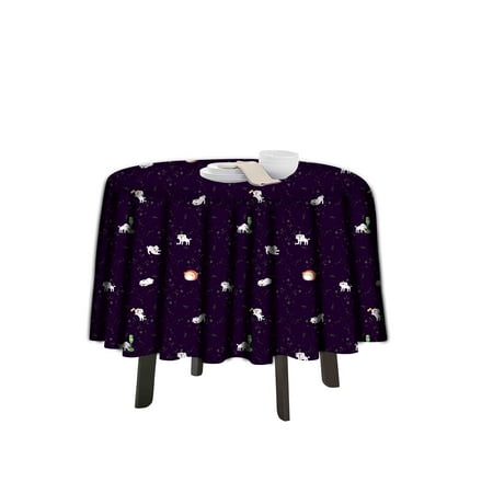 eloria Animal Printed Round Table Cloth Resistant Washable Decorative Table Cover for Dining Table
eloria Animal Printed Round Table Cloth Resistant Washable Decorative Table Cover for Dining Table