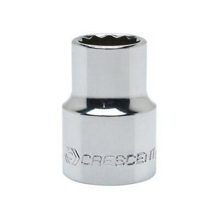 2Pc Crescent 16 mm X 1/2 in. drive Metric 12 Point Standard Socket 1 pc