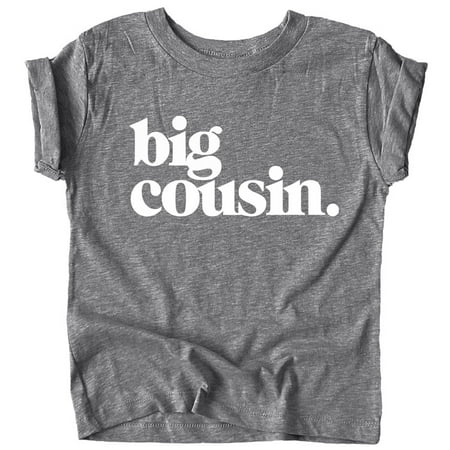 Bold Big Cousin T-Shirts for Girls and Boys Fun Family Outfits Granite Heather Shirt
Bold Big Cousin T-Shirts for Girls and Boys Fun Family Outfits Granite Heather Shirt
