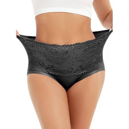 SAYFUT Women High Waist Cotton Underwear Briefs Sexy Lace Print Healthy Panties Underwear 4 Peice
SAYFUT Women High Waist Cotton Underwear Briefs Sexy Lace Print Healthy Panties Underwear 4 Peice