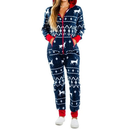Aunavey Women s Christmas Onesie Pajamas Jumpsuit Long Sleeve Romper Homewear Zipper Sleepwear
Aunavey Women s Christmas Onesie Pajamas Jumpsuit Long Sleeve Romper Homewear Zipper Sleepwear