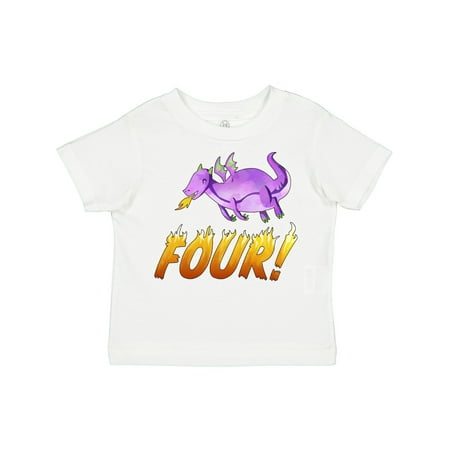 Inktastic 4 Fourth Birthday Purple Dragon Breathing Fire Gift Toddler Boy or Toddler Girl T-Shirt
Inktastic 4 Fourth Birthday Purple Dragon Breathing Fire Gift Toddler Boy or Toddler Girl T-Shirt