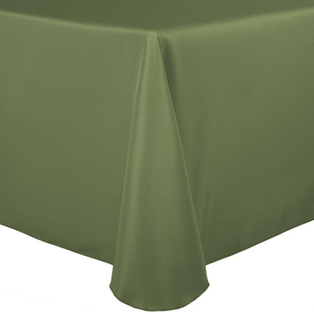 Ultimate Textile (2 Pack) 52 x 70-Inch Oval Polyester Linen Tablecloth - for Home Dining Tables Army Green
Ultimate Textile (2 Pack) 52 x 70-Inch Oval Polyester Linen Tablecloth - for Home Dining Tables Army Green