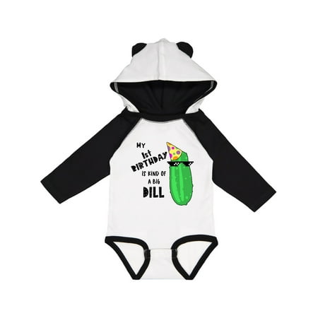 Inktastic My 1st Birthday is kind of a Big Dill Pickle in Sunglasses Gift Baby Boy or Baby Girl Long Sleeve Bodysuit
Inktastic My 1st Birthday is kind of a Big Dill Pickle in Sunglasses Gift Baby Boy or Baby Girl Long Sleeve Bodysuit