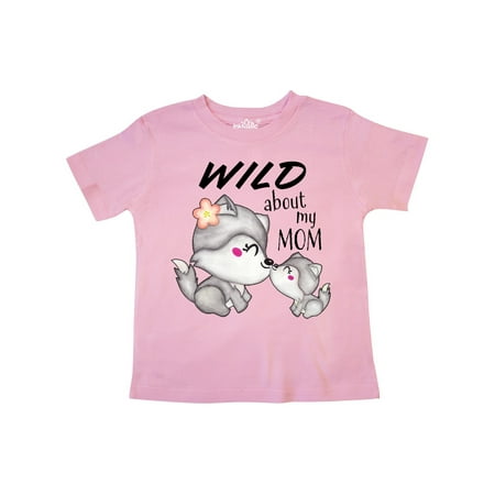 Inktastic Wild About my Mom- mother and baby wolves Gift Toddler Boy or Toddler Girl T-Shirt
Inktastic Wild About my Mom- mother and baby wolves Gift Toddler Boy or Toddler Girl T-Shirt