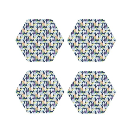 Drink Coasters Set of 4 bright colors leaves Leather Coasters for Coffee Table Protector Heat Resistant Cute Coasters for Home Decor Housewarming Gifts Bar Kitchen 4 Inch Hexagon
Drink Coasters Set of 4 bright colors leaves Leather Coasters for Coffee Table Protector Heat Resistant Cute Coasters for Home Decor Housewarming Gifts Bar Kitchen 4 Inch Hexagon