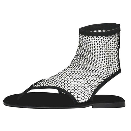 Mnyotv Summer Shoes Oversized Flat Toe Clipped Hollow Out Sandals For Women s Fashionable And Sexy High Top Sandals Flat Shoes Comfortable Black 37
Mnyotv Summer Shoes Oversized Flat Toe Clipped Hollow Out Sandals For Women s Fashionable And Sexy High Top Sandals Flat Shoes Comfortable Black 37