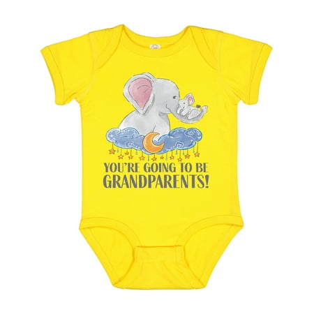 Inktastic You re Going to Be Grandparents! Elephants Moon and Stars Gift Baby Boy or Baby Girl Bodysuit
Inktastic You re Going to Be Grandparents! Elephants Moon and Stars Gift Baby Boy or Baby Girl Bodysuit