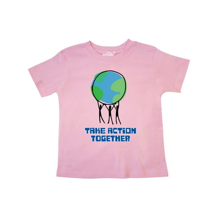 Inktastic Take Action Together Save the Planet Gift Toddler Boy or Toddler Girl T-Shirt
Inktastic Take Action Together Save the Planet Gift Toddler Boy or Toddler Girl T-Shirt