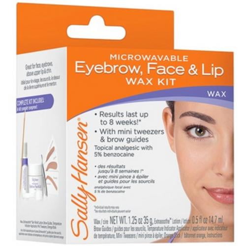 Sally Hansen Eyebrow, Face & Lip Wax, 1ct