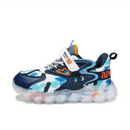Boys Girls Shoes Trendy Breathable Lightweight Hook And Loop Comfy Outdoor Walking Shoes For Toddler Children Kids Sneakers Spring And Summer
Boys Girls Shoes Trendy Breathable Lightweight Hook And Loop Comfy Outdoor Walking Shoes For Toddler Children Kids Sneakers Spring And Summer