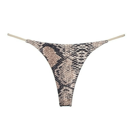 ALSLIAO Women Sexy G-String Bikini Thong Seamless Panties Lingerie Underwear Snake Print S
ALSLIAO Women Sexy G-String Bikini Thong Seamless Panties Lingerie Underwear Snake Print S