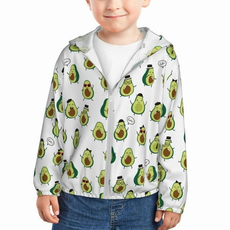 Vsdgher Avocado Friends Kids Sun Protection Hoodie with Zip Rash Guard Tops Children s Long Sleeve Sun Protection Clothing - 3 Years
Vsdgher Avocado Friends Kids Sun Protection Hoodie with Zip Rash Guard Tops Children s Long Sleeve Sun Protection Clothing - 3 Years
