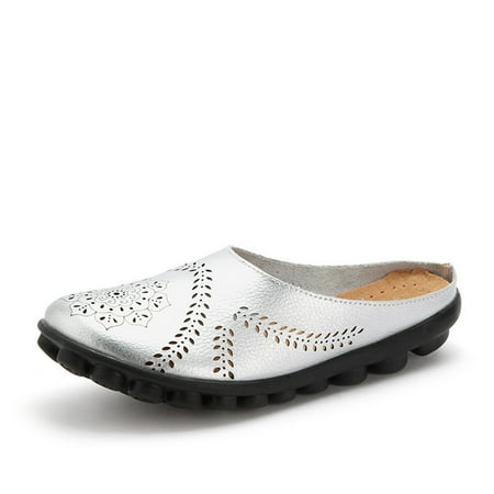 BRISEZZS Women s Slide Sandals- Open Toe New Style Plus Solid Casual Fashion Summer Flat Slide Sandals #687 Silver-43
BRISEZZS Women s Slide Sandals- Open Toe New Style Plus Solid Casual Fashion Summer Flat Slide Sandals #687 Silver-43