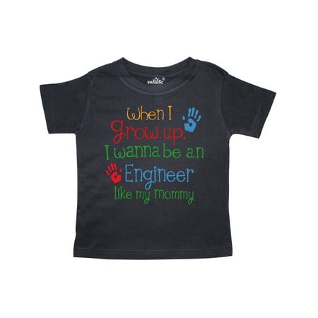 Inktastic Engineer Like Mommy Gift Toddler Boy or Toddler Girl T-Shirt
