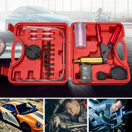 MyBeauty 11Pcs Hand-Operating Vacuum Pump Brake Bleeder Machine Bleeding Tester Tool Set
MyBeauty 11Pcs Hand-Operating Vacuum Pump Brake Bleeder Machine Bleeding Tester Tool Set