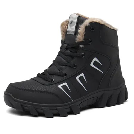 Lace-up Fuzzy Snow Boots Trendy Black Fall Winter Outdoor Comfortable Warm Casual Boots
Lace-up Fuzzy Snow Boots Trendy Black Fall Winter Outdoor Comfortable Warm Casual Boots