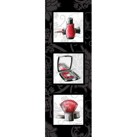 Fashion Trio I Stretched Canvas - Gregory Gorham (10 x 20)