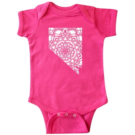 Inktastic Nevada Silhouette Mandala Gift Baby Boy or Baby Girl Bodysuit