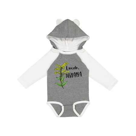 Inktastic Lincoln Nebraska Goldenrod Flower Gift Baby Boy or Baby Girl Long Sleeve Bodysuit
Inktastic Lincoln Nebraska Goldenrod Flower Gift Baby Boy or Baby Girl Long Sleeve Bodysuit