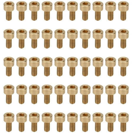 50Pcs Cap Hex Socket Screw Copper Fastener Hardware Tools Industrial Supplies M4M4x8
50Pcs Cap Hex Socket Screw Copper Fastener Hardware Tools Industrial Supplies M4M4x8