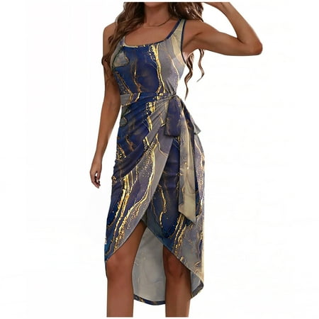 Black Dresses for Women Summer Dress Fashion Women Summer Casual Round-Neck Print Sleeveless Tank Dress Dress on Clearance Summer Dresses for Women 2022 Birthday Dresses for Women Sexy Blue M
Black Dresses for Women Summer Dress Fashion Women Summer Casual Round-Neck Print Sleeveless Tank Dress Dress on Clearance Summer Dresses for Women 2022 Birthday Dresses for Women Sexy Blue M