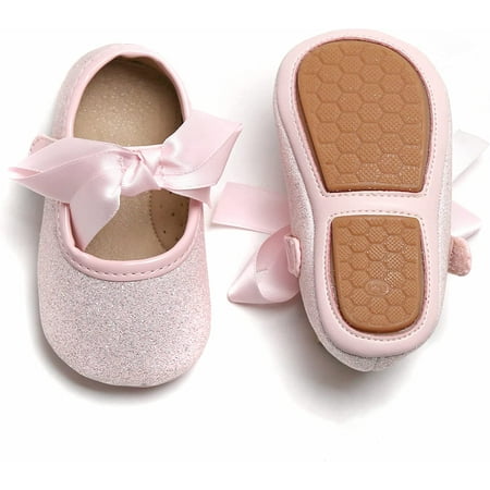 QWZNDZGR Soft Sole Baby Shoes - Infant Baby Walking Shoes Moccasinss Rubber Sole Crib Shoes