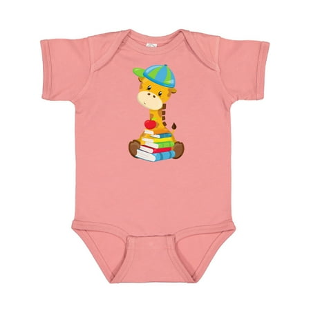 Inktastic Giraffe Going To School Giraffe With Books Gift Baby Boy or Baby Girl Bodysuit
Inktastic Giraffe Going To School Giraffe With Books Gift Baby Boy or Baby Girl Bodysuit