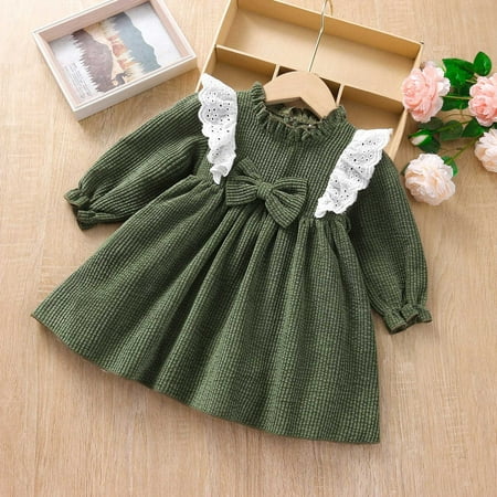 AIEOTT Toddler Baby Girls Long Sleeve Flying Sleeve Dress Suit Dress Bow Bodysuit Suit
AIEOTT Toddler Baby Girls Long Sleeve Flying Sleeve Dress Suit Dress Bow Bodysuit Suit