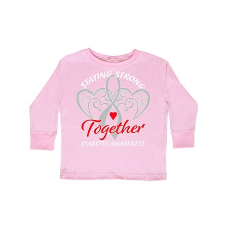 Inktastic Diabetes Awareness Gray Ribbon Red Heart Gift Toddler Boy or Toddler Girl Long Sleeve T-Shirt
Inktastic Diabetes Awareness Gray Ribbon Red Heart Gift Toddler Boy or Toddler Girl Long Sleeve T-Shirt