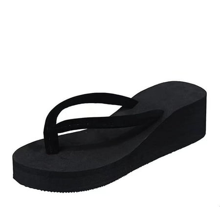 Womens Summer Wedge Flip Flops Cushion Soft Platform Thong Sandals Arch Support Rubber Sole Non Slip Beach Shoes
Womens Summer Wedge Flip Flops Cushion Soft Platform Thong Sandals Arch Support Rubber Sole Non Slip Beach Shoes