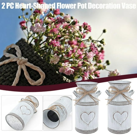 CHGBMOK Clearance Kitchen Gadgets 2PC Heart-Shaped Galvanized Sheet Garden Plating Flower Pot Home Decoration Vase
CHGBMOK Clearance Kitchen Gadgets 2PC Heart-Shaped Galvanized Sheet Garden Plating Flower Pot Home Decoration Vase