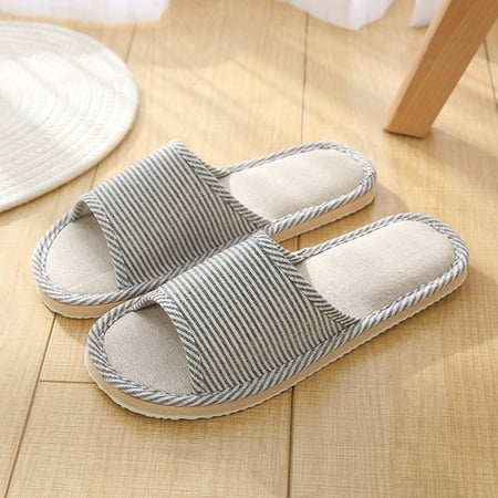 Home Slippers Flip Flops Flax Slippers Indoor Bedroom Women House Shoes Spring Autumn Ladies Footwear Unisex Lovers Flat Shoes 
Home Slippers Flip Flops Flax Slippers Indoor Bedroom Women House Shoes Spring Autumn Ladies Footwear Unisex Lovers Flat Shoes
