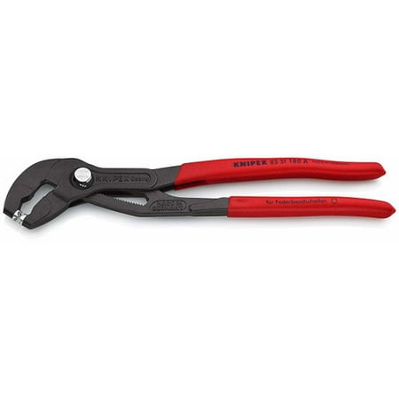 1PK Knipex 85 51 180 A Spring Hose Clamp Pliers 180 mm