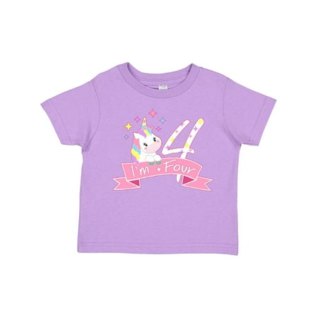 Inktastic I m Four- Cute Unicorn 4th Birthday Gift Toddler Boy or Toddler Girl T-Shirt
Inktastic I m Four- Cute Unicorn 4th Birthday Gift Toddler Boy or Toddler Girl T-Shirt