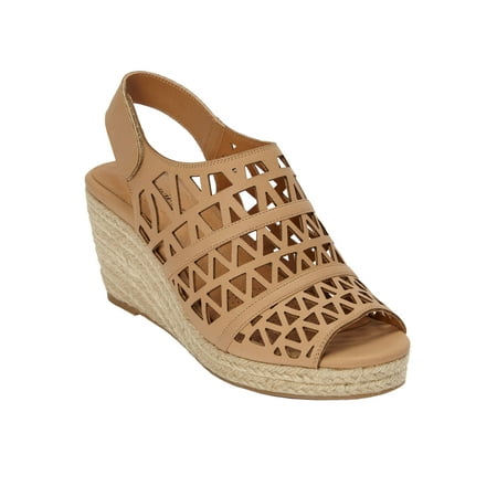 Comfortview Women s Wide Width The Karen Espadrille Sandal